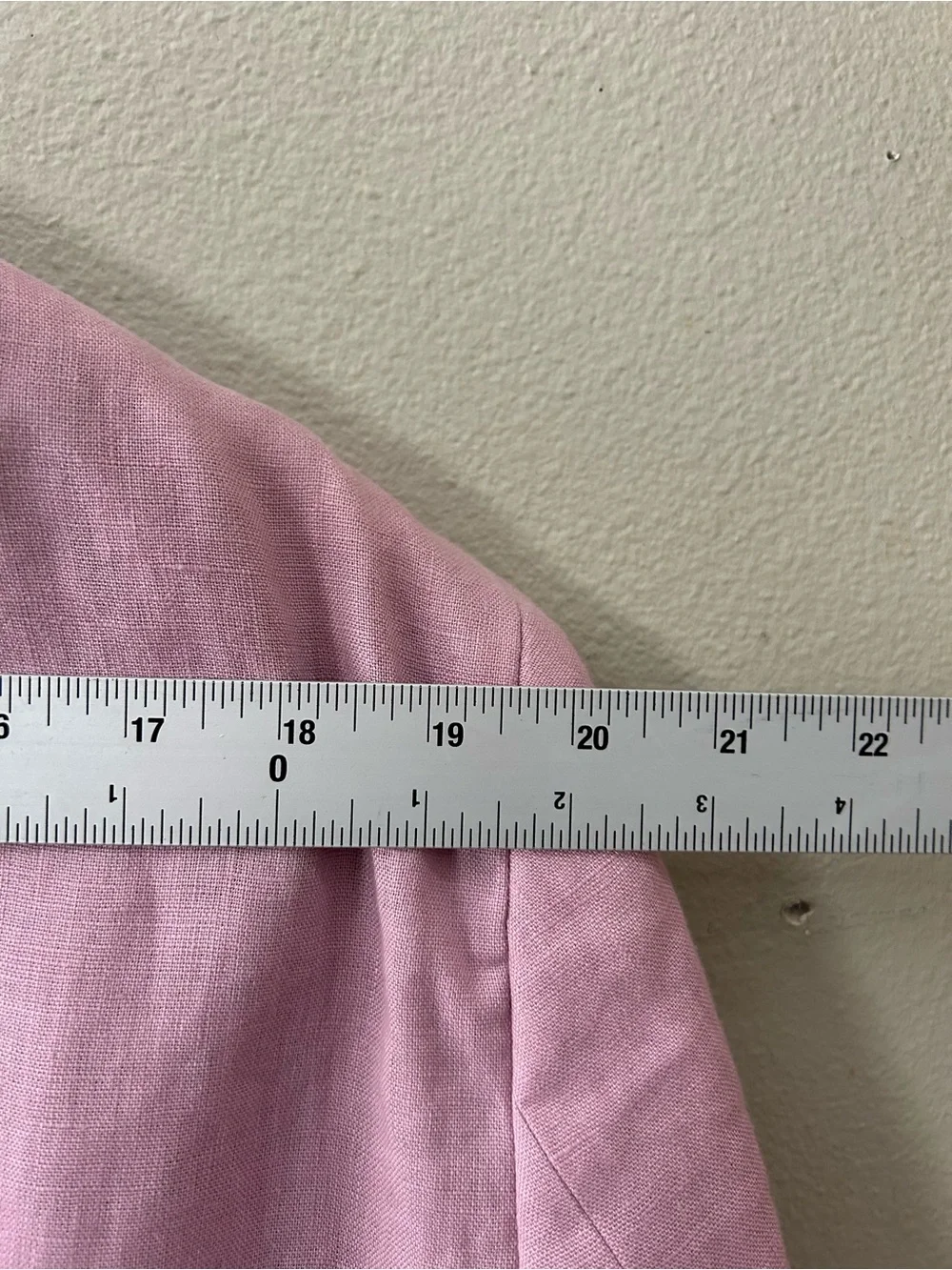 Ralph Lauren Light Pink Linen Blazer